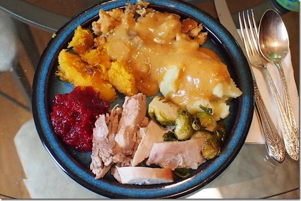 Slow Cooker Sage and Sausage Stuffing